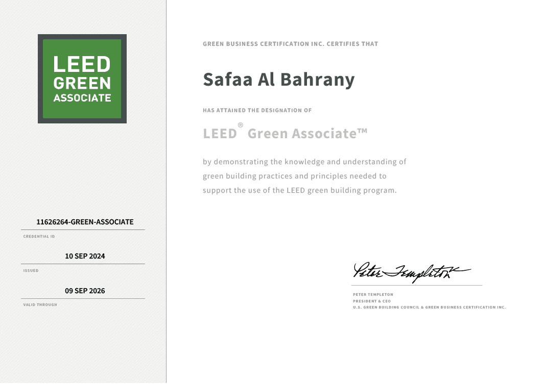 LEED Green Associate Certification