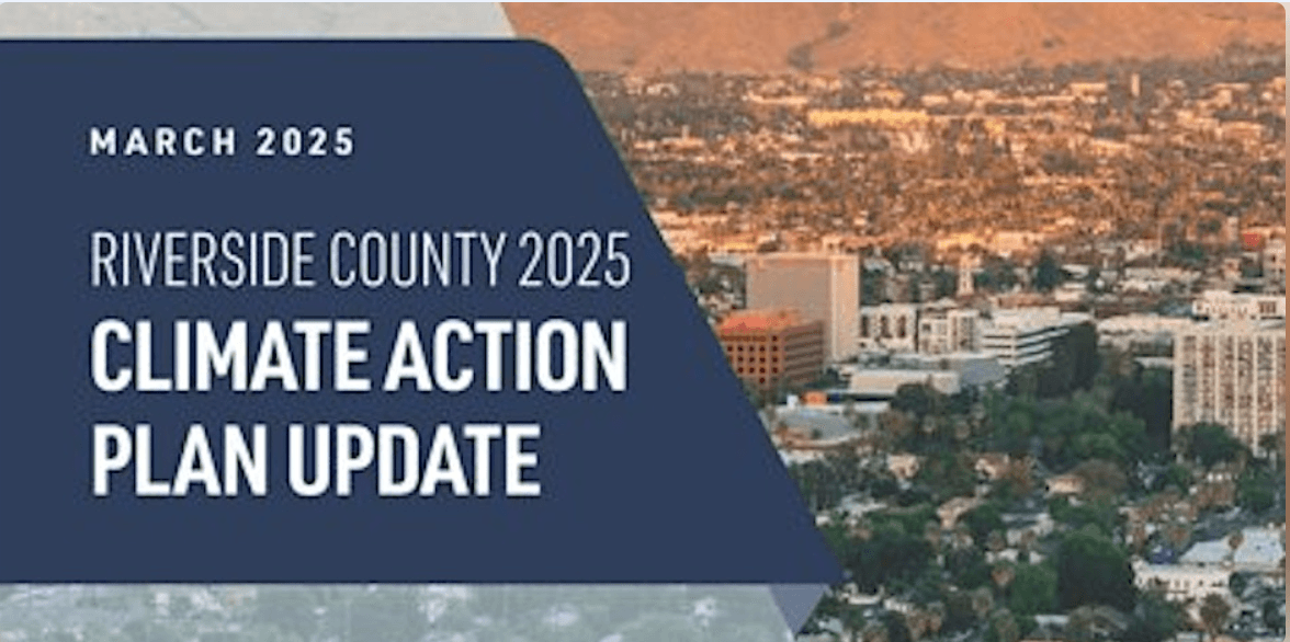 Riverside County 2025 Climate Action Plan update
