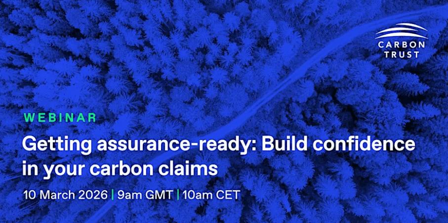 attended a session on carbon claims assurance