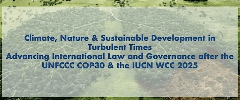 attended an international event on post-UNFCCC COP30 governance