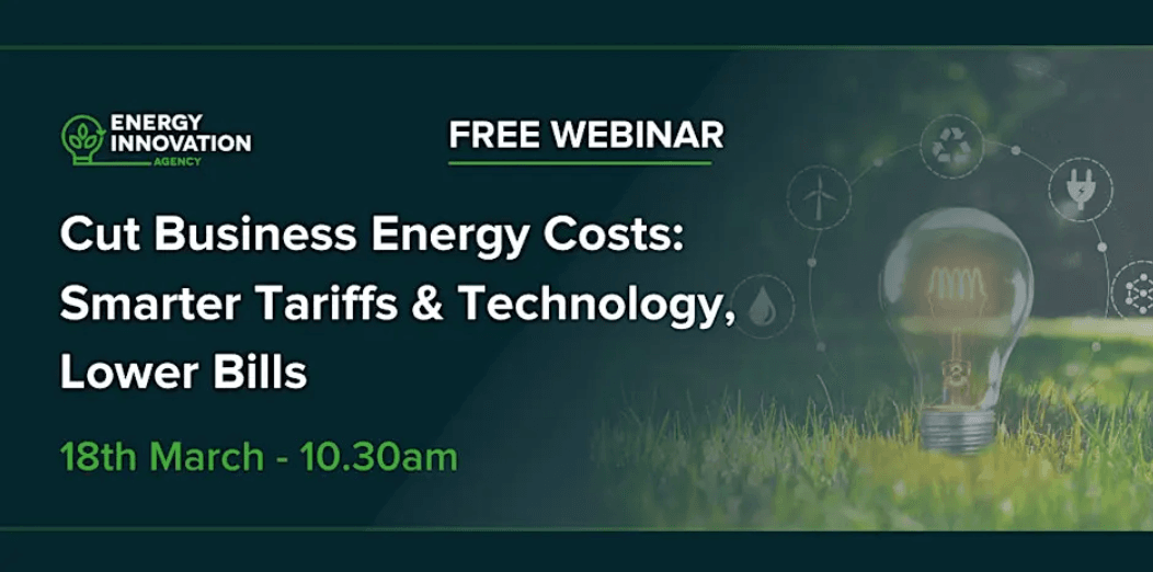 carbonlocked joined an Energy Innovation Agency webinar on smart tariffs