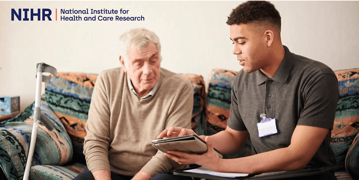 NIHR RPSC webinar certificate on social care research funding, evaluation methodology, and service delivery improvement.