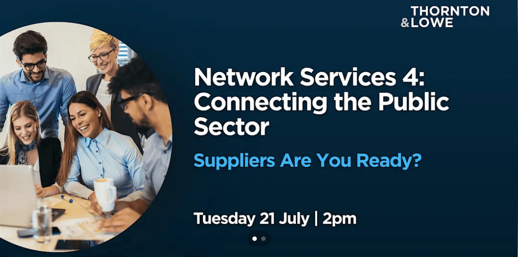 Webinar on sustainable public-sector digital infrastructure.